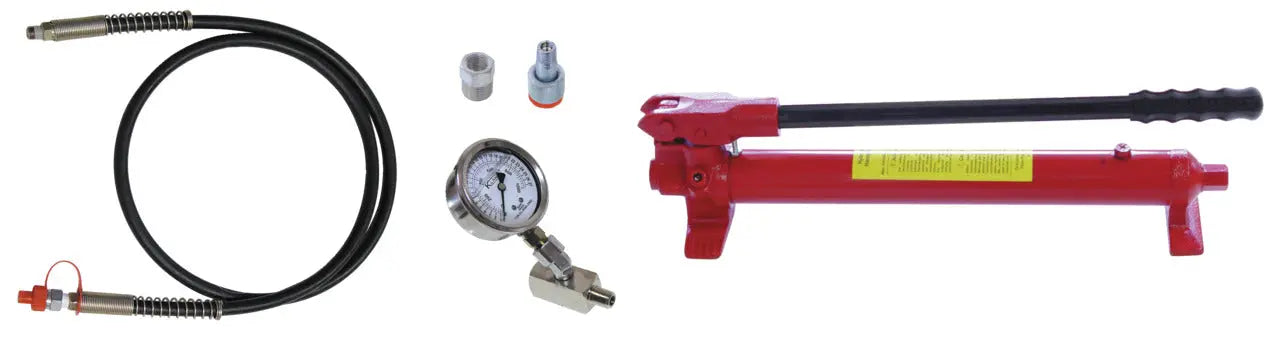 Gedore 2478641 Hydraulic Hand Pump with Pressure Gauge, 17T - KL-0215-35 M25 Gedore Automotive