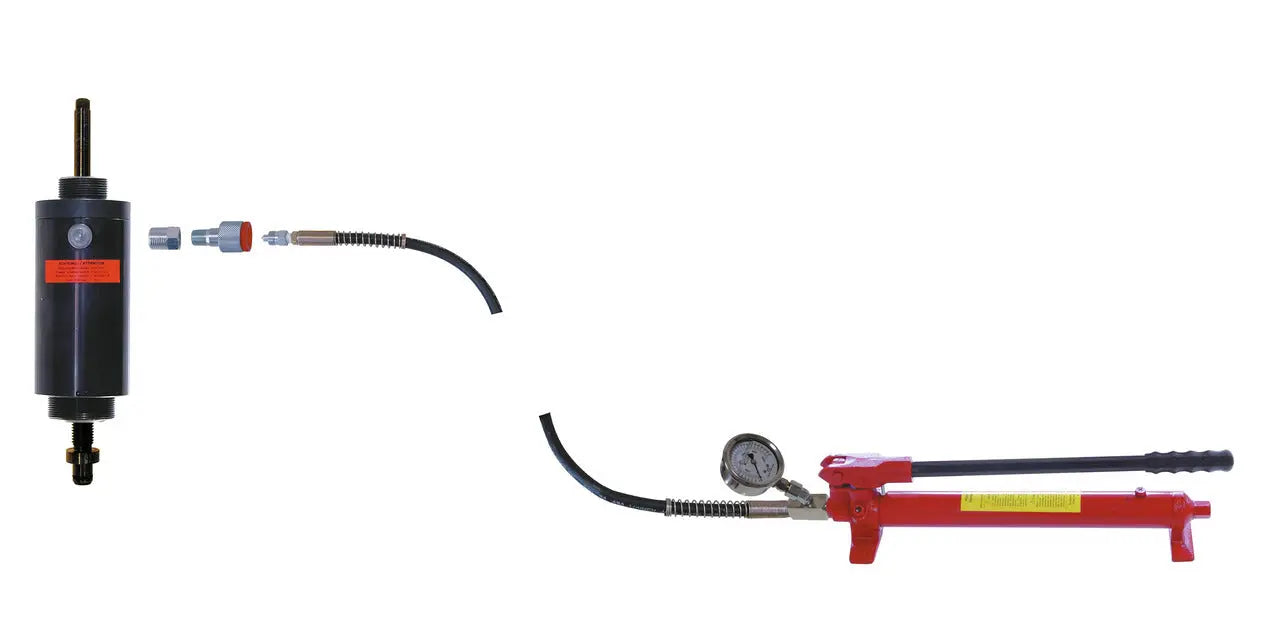 Gedore 2478641 Hydraulic Hand Pump with Pressure Gauge, 17T - KL-0215-35 M25 Gedore Automotive