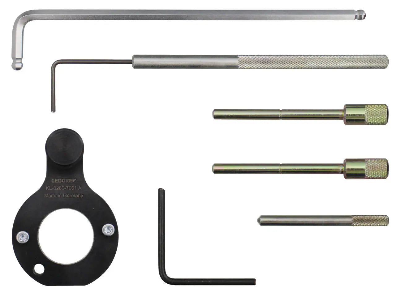 Gedore 3068846 Locking Toolkit, VW (1.6, 2.0 TDI), Width 255mm - KL-0280-706 KA Gedore Automotive