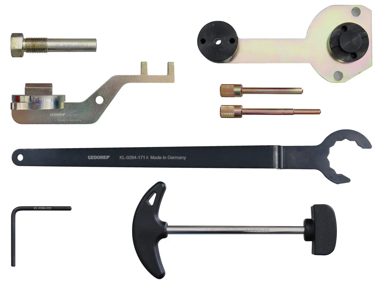 Gedore 3246221 Locking Toolkit, VW-Audi (1.2, 1.4 TSI / FSI), Width 340mm - KL-0280-767 KB Gedore Automotive
