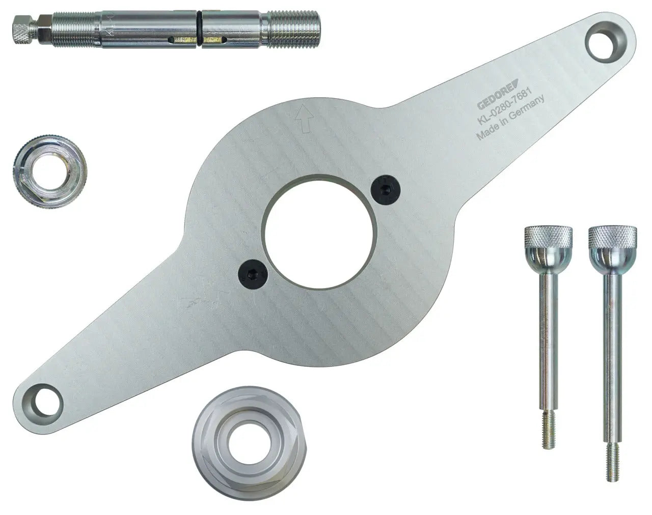 Gedore 3287157 Vibration Damper Mounting Device Set, VW, Width 272mm - KL-0280-768 E Gedore Automotive