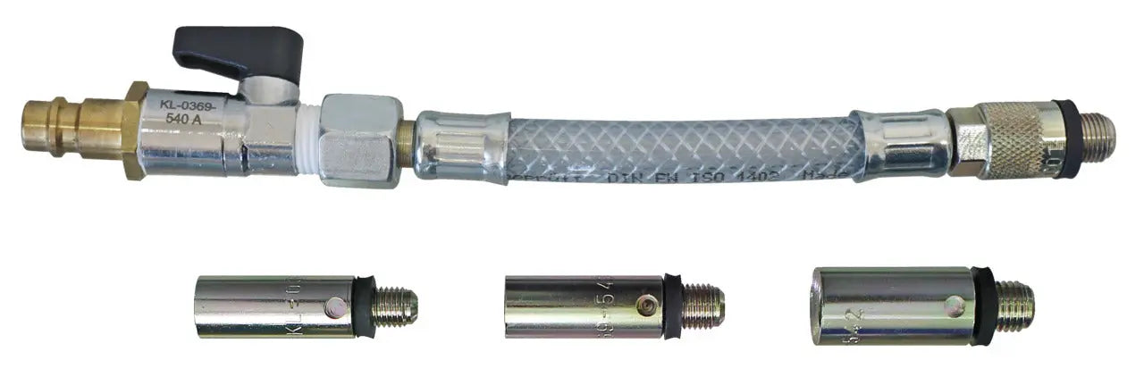 Gedore 3091325 Compressed Air Adaptor Kit, M8 x 1, M9 x 1, M10 x 1, M10 x 1.25 - KL-0369-54 A Gedore Automotive
