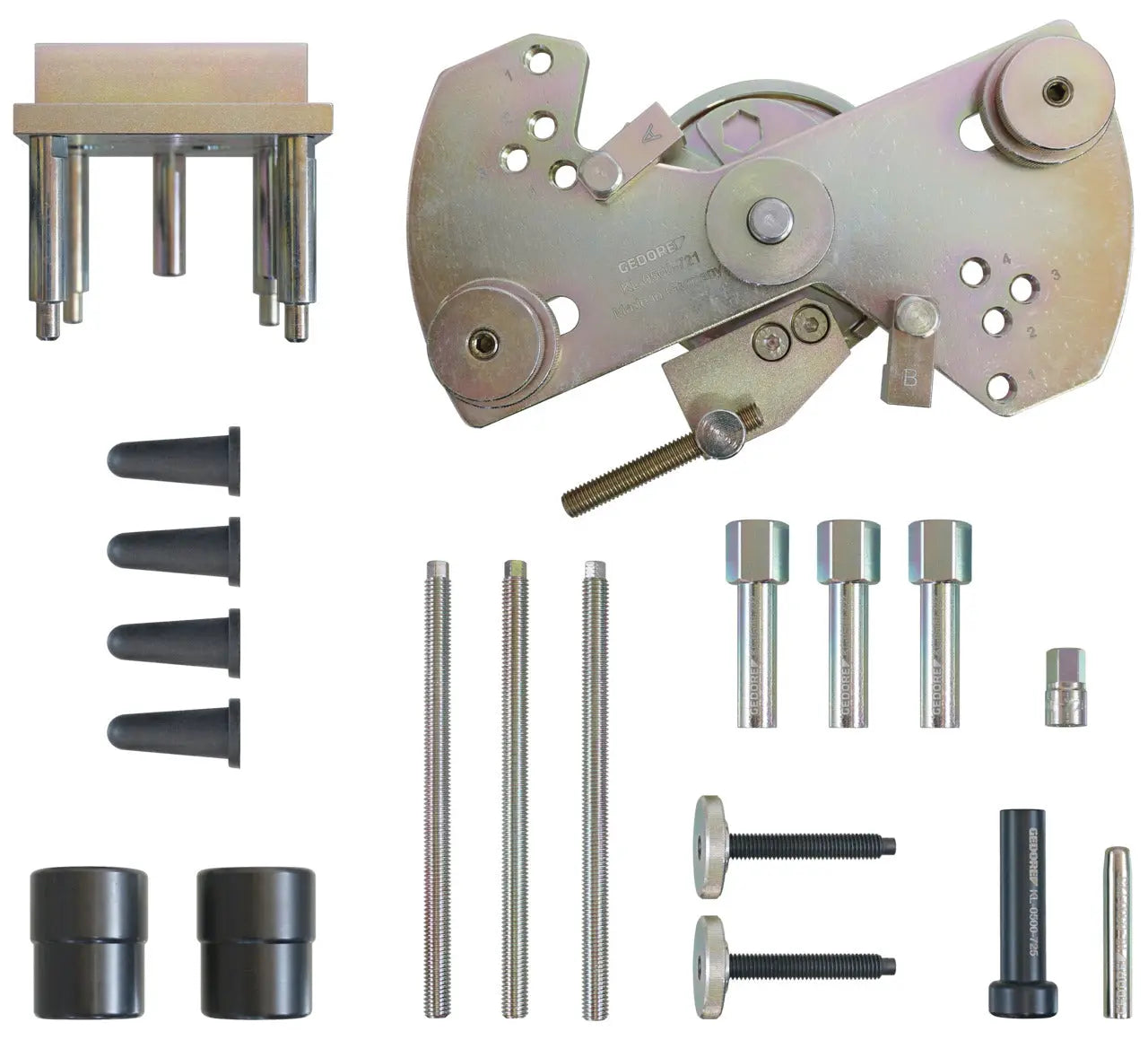 Gedore 3411672 Double Clutch Toolkit, Fiat (C635), Width 340mm - KL-0500-72 K Gedore Automotive