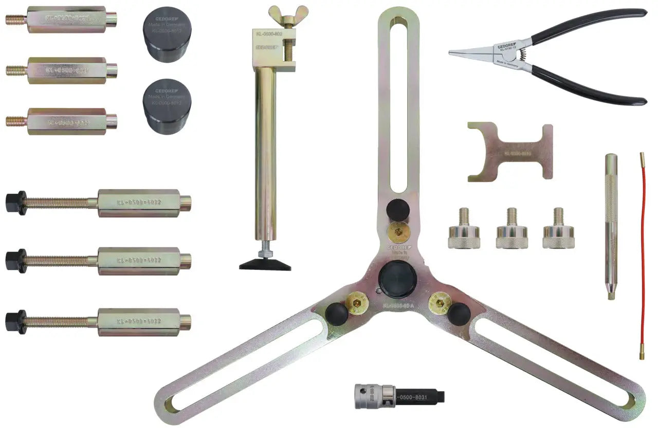 Gedore 3411664 Base Toolkit for Double Clutch, Width 494mm - KL-0500-80 KA Gedore Automotive