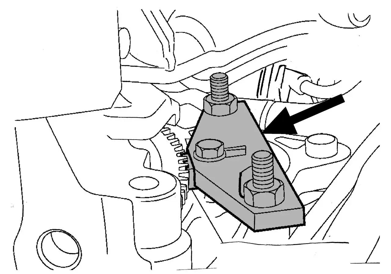 Gedore 2248794 Locking Toolkit, Ford, Diesel - KL-0680-28 K Gedore Automotive