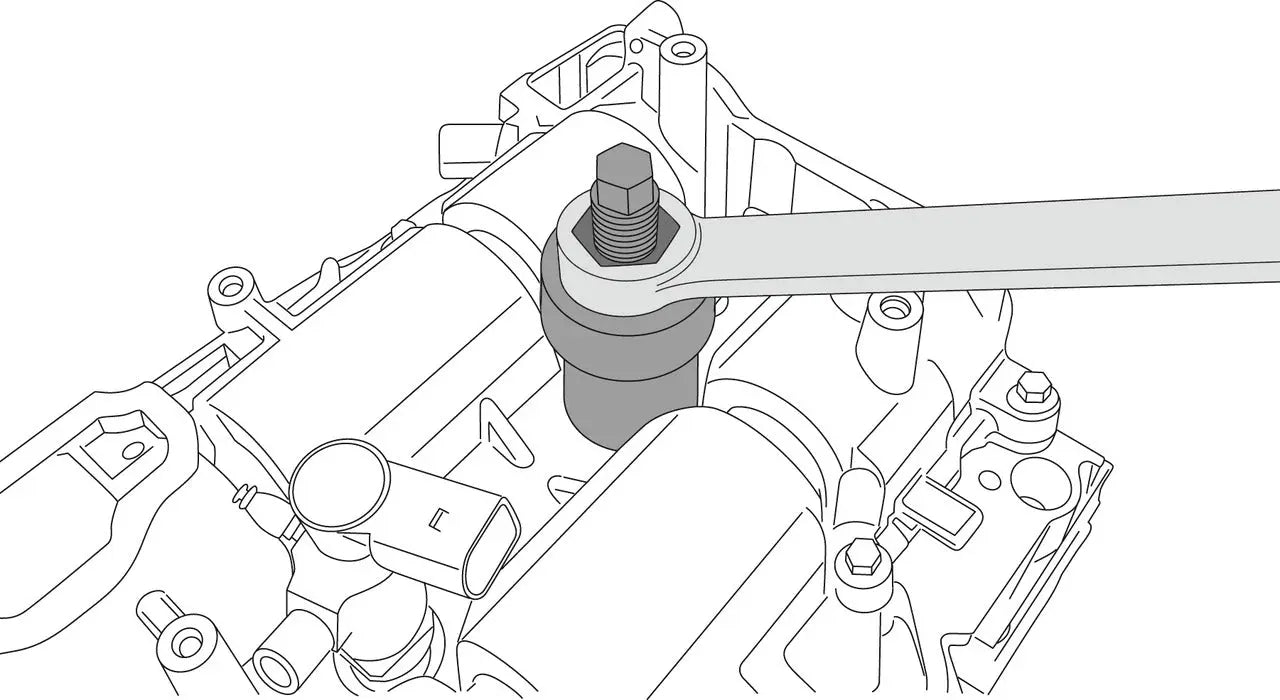 Gedore 3407039 Injector Nozzle Puller Set, Ford EcoBlue 2.0 - KL-0680-80 EA Gedore Automotive