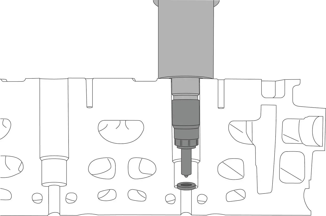 Gedore 3407039 Injector Nozzle Puller Set, Ford EcoBlue 2.0 - KL-0680-80 EA Gedore Automotive