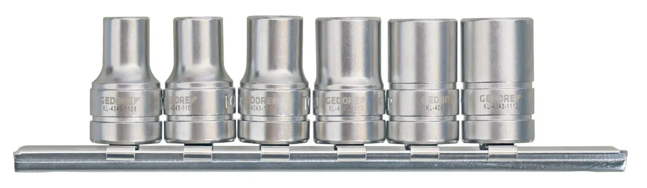 Gedore 3409112 1/4 in Drive Socket Set, EP TX-Plus - KL-4043-400 Gedore Automotive