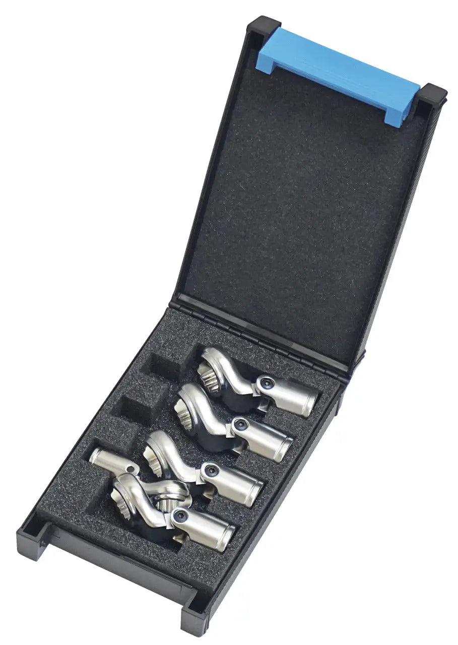 Gedore 2479990 3/8 in Drive Flexible Open Crowfoot Socket Wrench Set - GD KL-4075-321 K Gedore Automotive