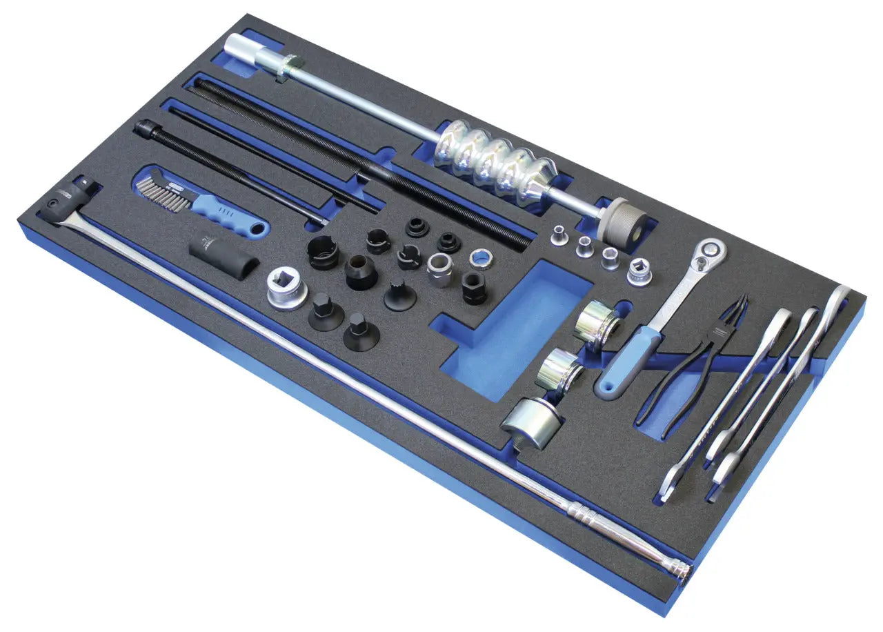 Gedore 3428214 Workshop Trolley, Bearings and Bushings, 4-Drawer - KL-4999-2600 Gedore Automotive