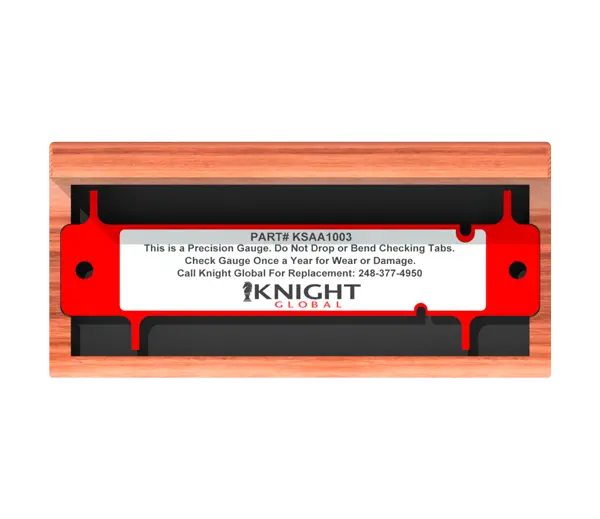 Knight Global Precision Chain Wear Gauge - KG KSAA1003 Chain Wear Gauge Knight Global