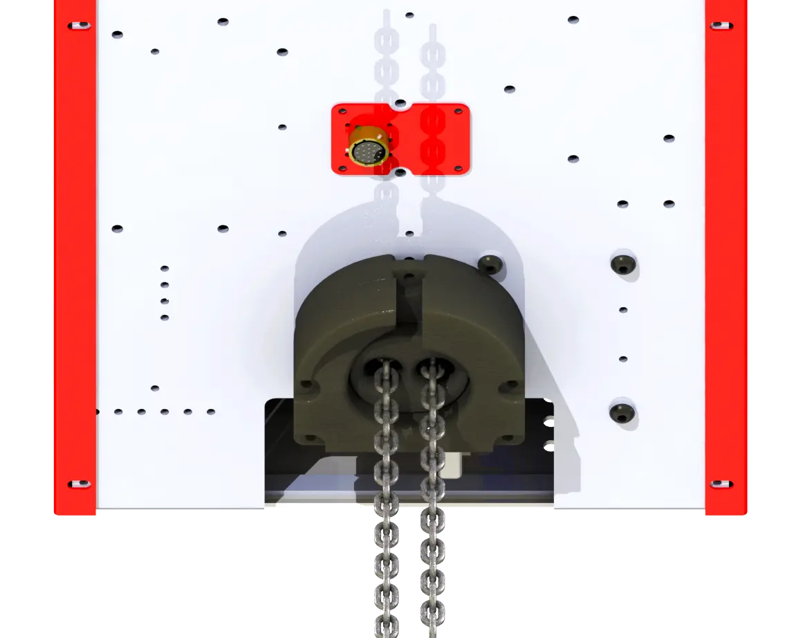 Knight Global Safety Drop Stop "SDS" Speed Hoist, 1000 lbs Capacity, 240VAC - KG KSH1000SS-2401-006 Speed Hoist Knight Global