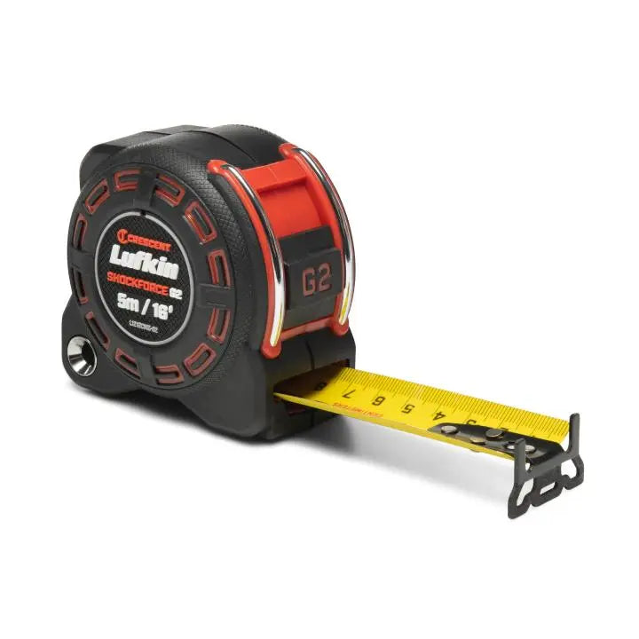 LUFKIN 1-1/4 in x 16 ft Shockforce G2 Tape Measure - GW L1216CME-02 Measuring Tape LUFKIN