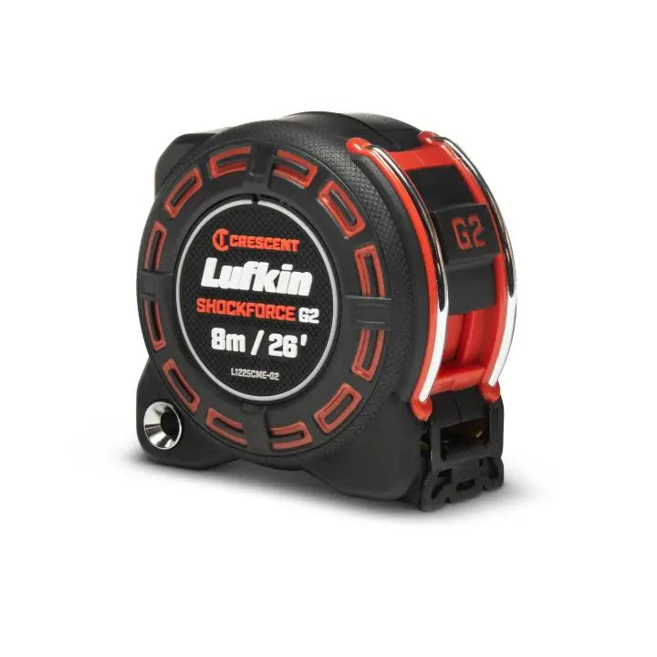 LUFKIN 1-1/4 in x 26 ft Shockforce G2 Tape Measure - GW L1225CME-02 Measuring Tape LUFKIN