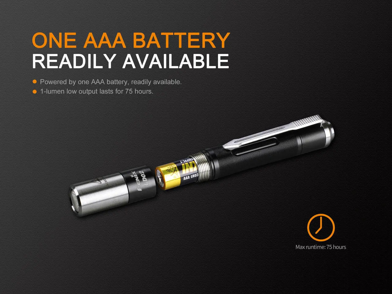 Fenix EDC Penlight with UV Lighting - F FX-LD02V2.0 Fenix
