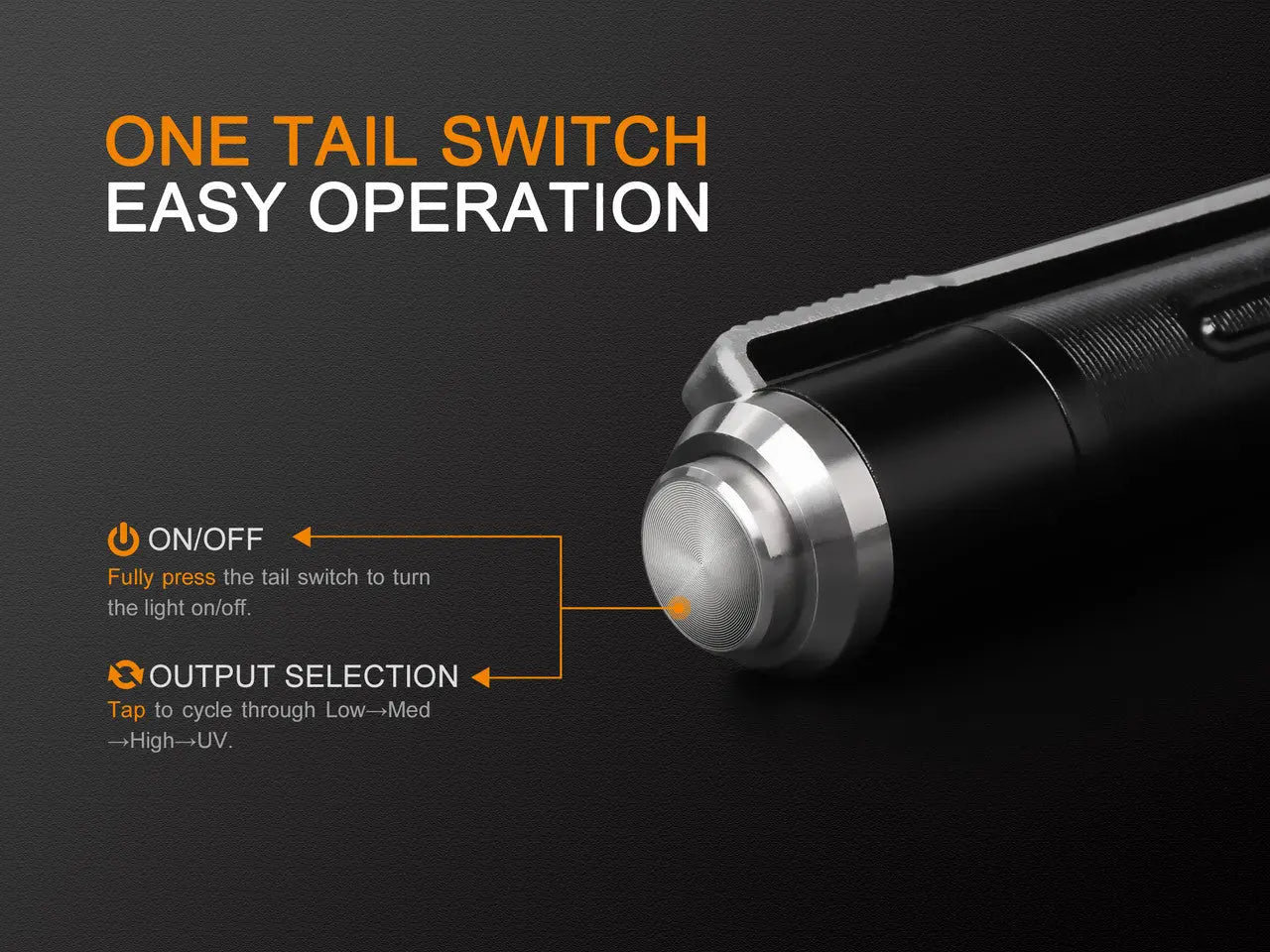 Fenix EDC Penlight with UV Lighting - F FX-LD02V2.0 Fenix