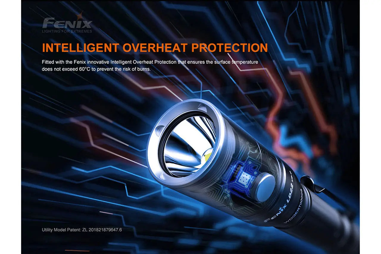Fenix 800 Lumen V2.0 Compact EDC Flashlight - F FX-LD22-V2 Fenix