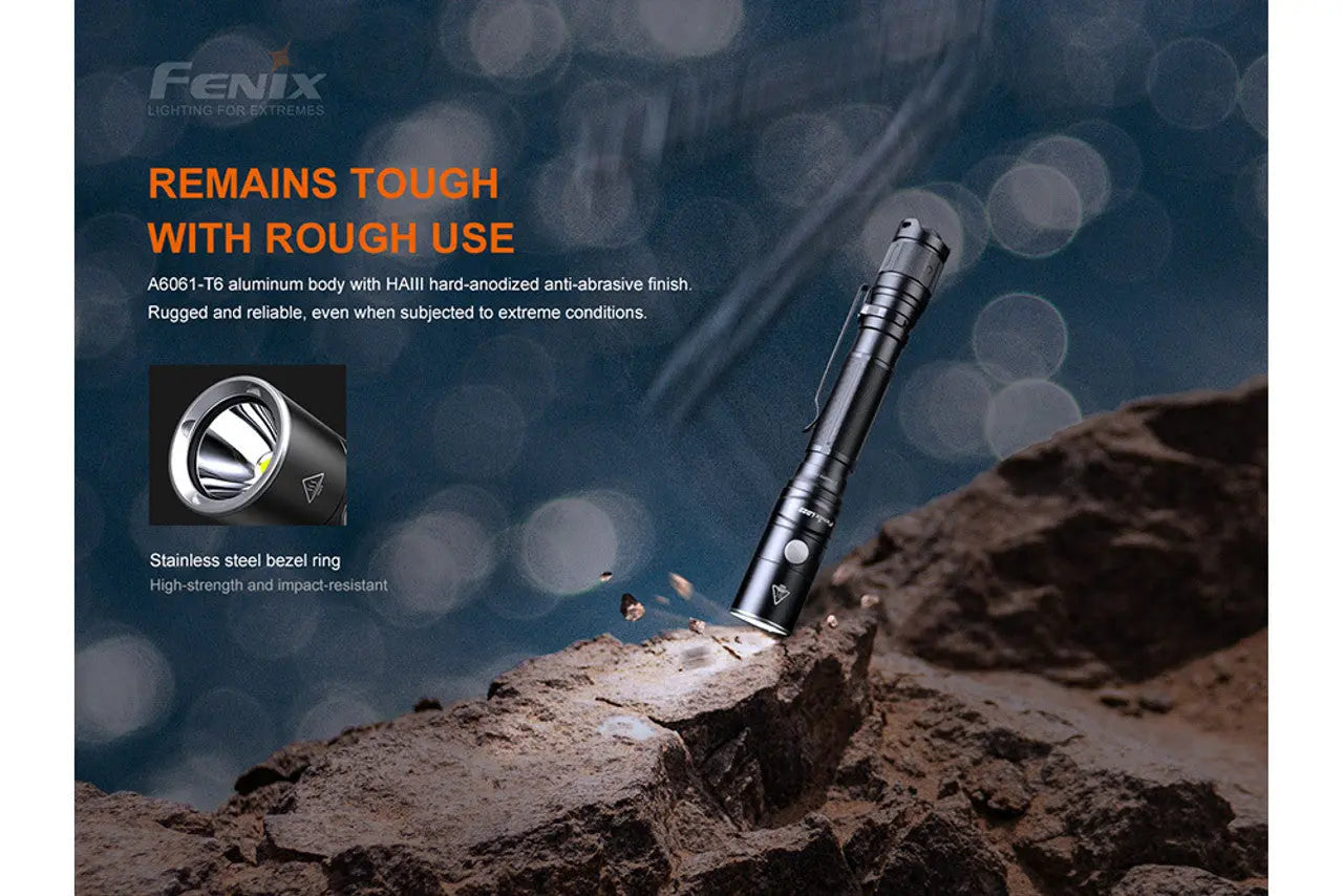 Fenix 800 Lumen V2.0 Compact EDC Flashlight - F FX-LD22-V2 Fenix