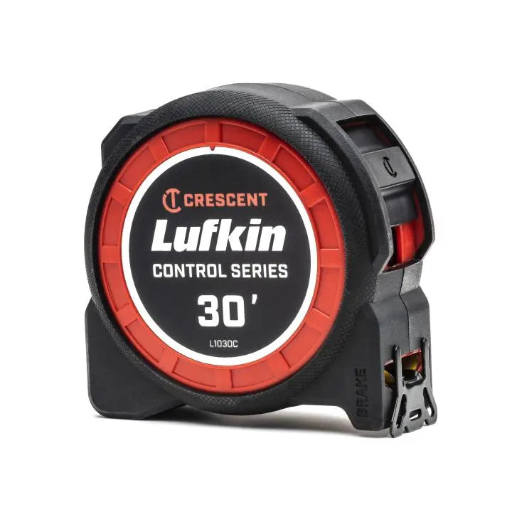 LUFKIN 1-3/16 in x 30 ft Control Series Yellow Clad Tape Measure - GW L1030C-02 Measuring Tape LUFKIN