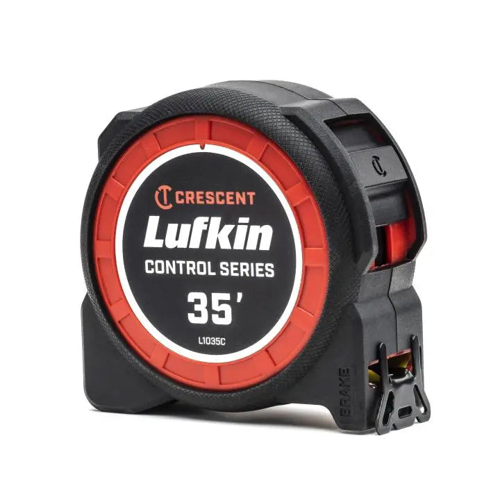 LUFKIN 1-3/16 in x 35 ft Control Series Yellow Clad Tape Measure - GW L1035C-02 Measuring Tape LUFKIN