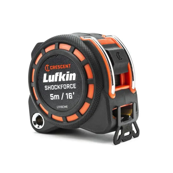 LUFKIN 1-3/16 in x 16 ft Shockforce G1 Dual Sided Tape Measure - GW L1116CME-02 Measuring Tape LUFKIN