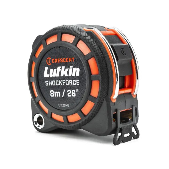 LUFKIN 1-3/16 in x 26 ft Shockforce G1 Dual Sided Tape Measure - GW L1125CME-02 Measuring Tape LUFKIN