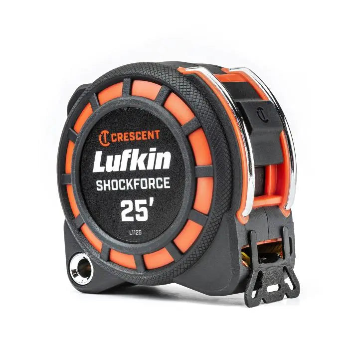 LUFKIN 1-3/16 in x 25 ft Shockforce G1 Dual Sided Tape Measure - GW L1125-02 Measuring Tape LUFKIN