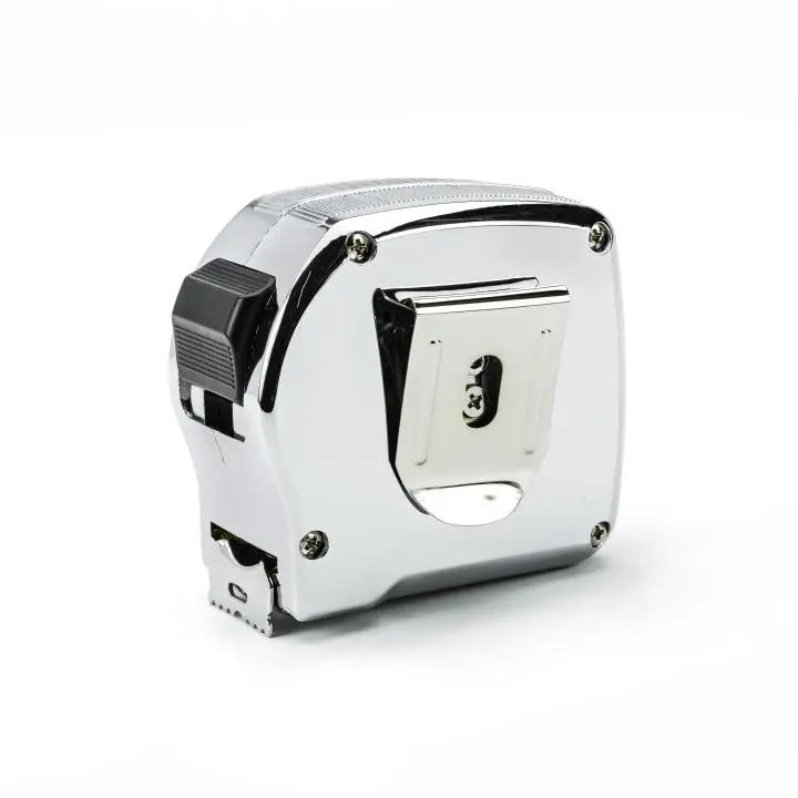 LUFKIN 1-1/8 in x 26 ft Chrome Case Yellow Clad Tape Measure - GW L925CME-02 Measuring Tape LUFKIN