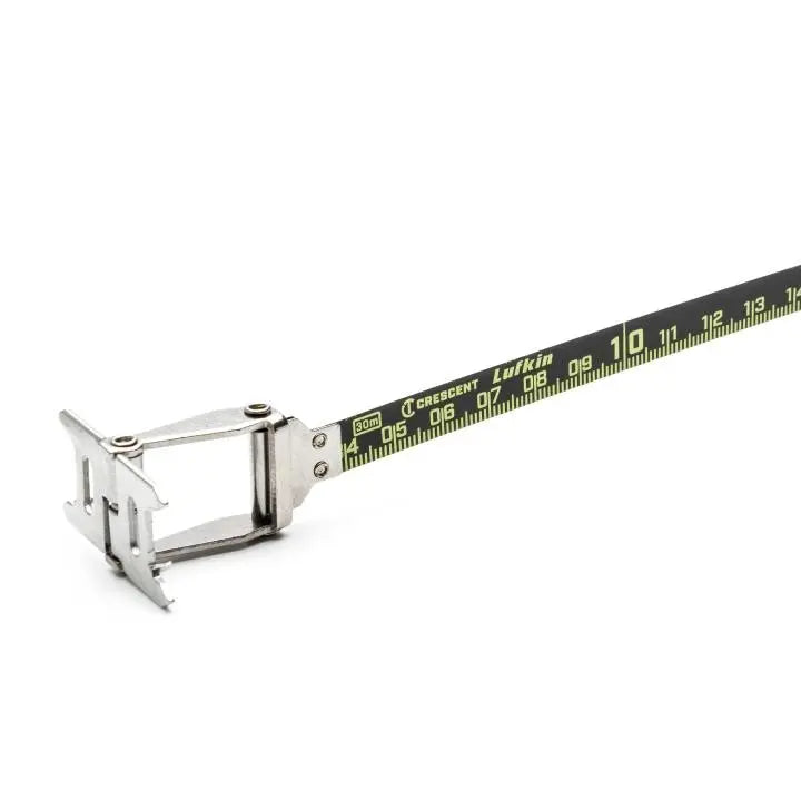 LUFKIN 3/8 in x 100 ft Nite Eye Steel Construction Long Tape - GW ST100B-07 Measuring Tape LUFKIN