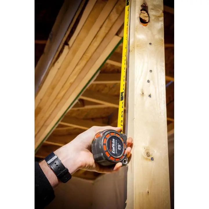LUFKIN 1-3/16 in x 25 ft Shockforce G1 Dual Sided Tape Measure - GW L1125-02 Measuring Tape LUFKIN