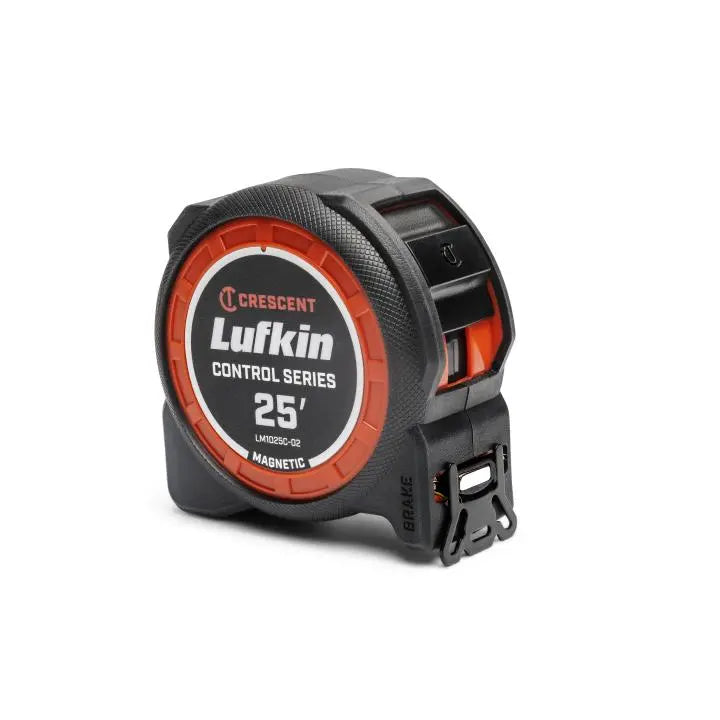 LUFKIN 1-3/16 in x 25 ft Control Series Magnetic Tape Measure - GW LM1025C-02 Measuring Tape LUFKIN