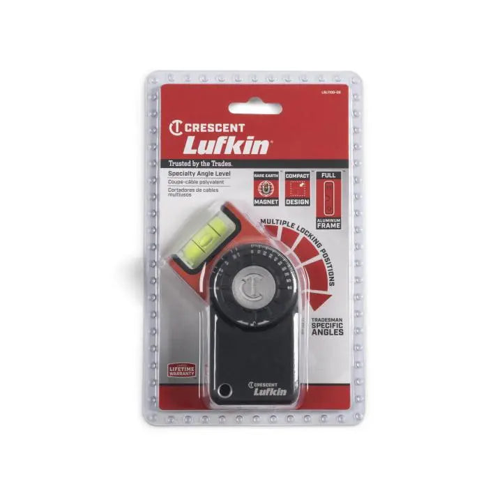 LUFKIN Magnetic Specialty Angle Level - GW LSL1100-02 Level LUFKIN