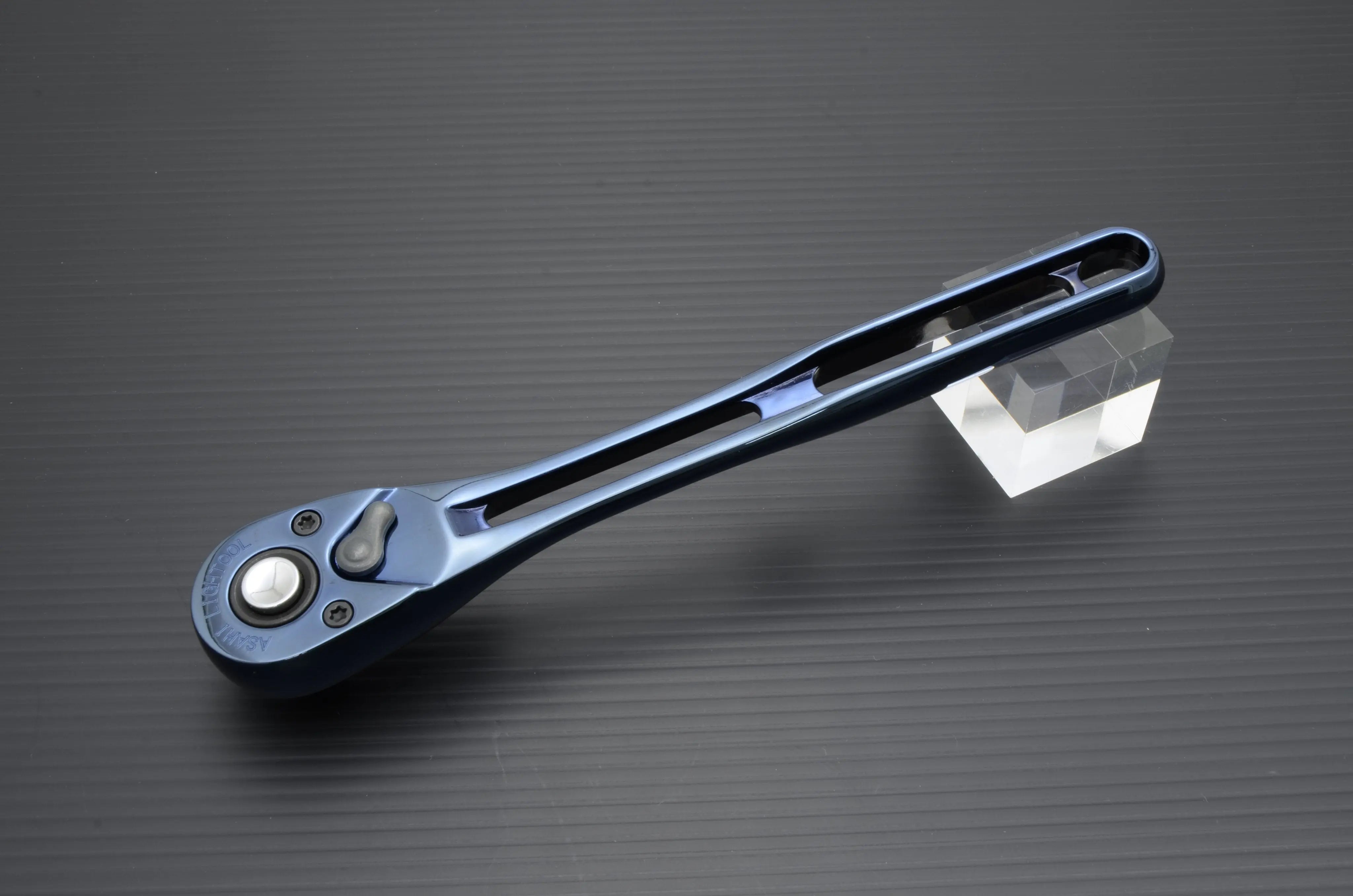 ASAHI Ion Plated Blue 3/8" Sq. Dr. LIGHTOOL w/gift case - LVR3180A Asahi