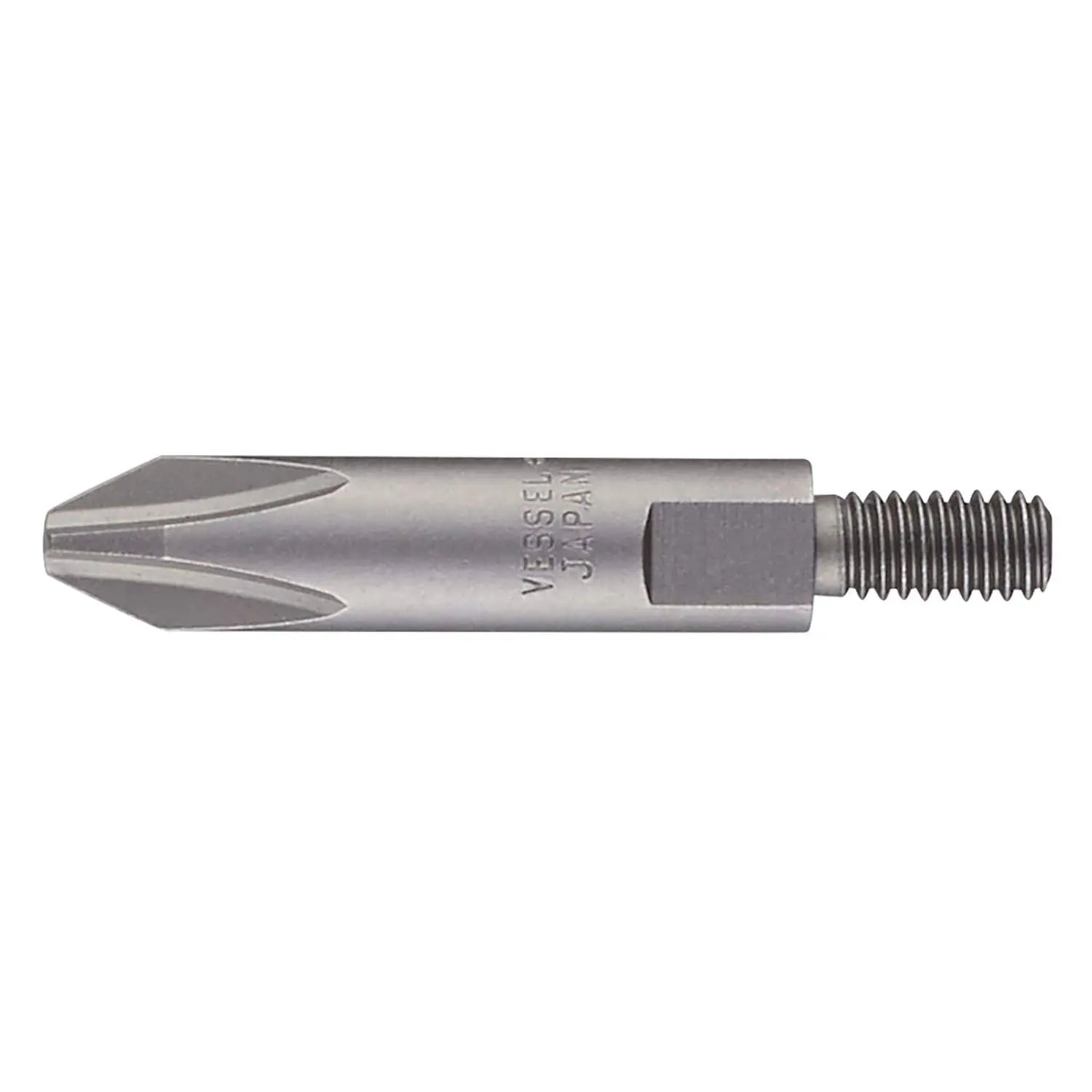 Vessel Tools THREADED BIT M4-P0.7, PH2x34mm - VL M4P07P234P1 Vessel Tools