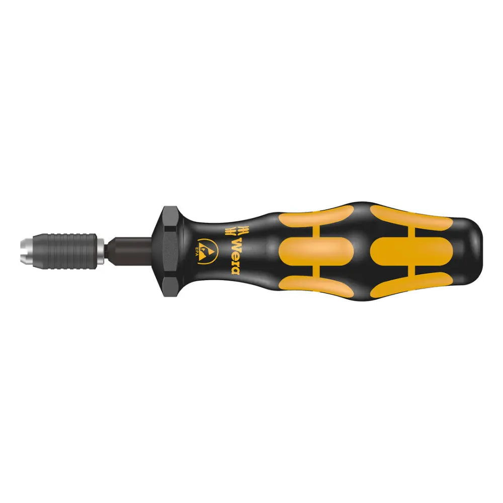 Wera Series 7400 ESD Kraftform Torque Screwdriver with Quick-Release Chuck, 7455 ESD X 0.1-0.34 NM - WE 05074826010 Wera