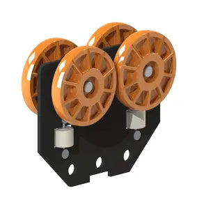 Knight Global Load Trolley for RAD7510 Rail Systems, Capacity 3000 lbs - KG MRTA7706 Knight Global
