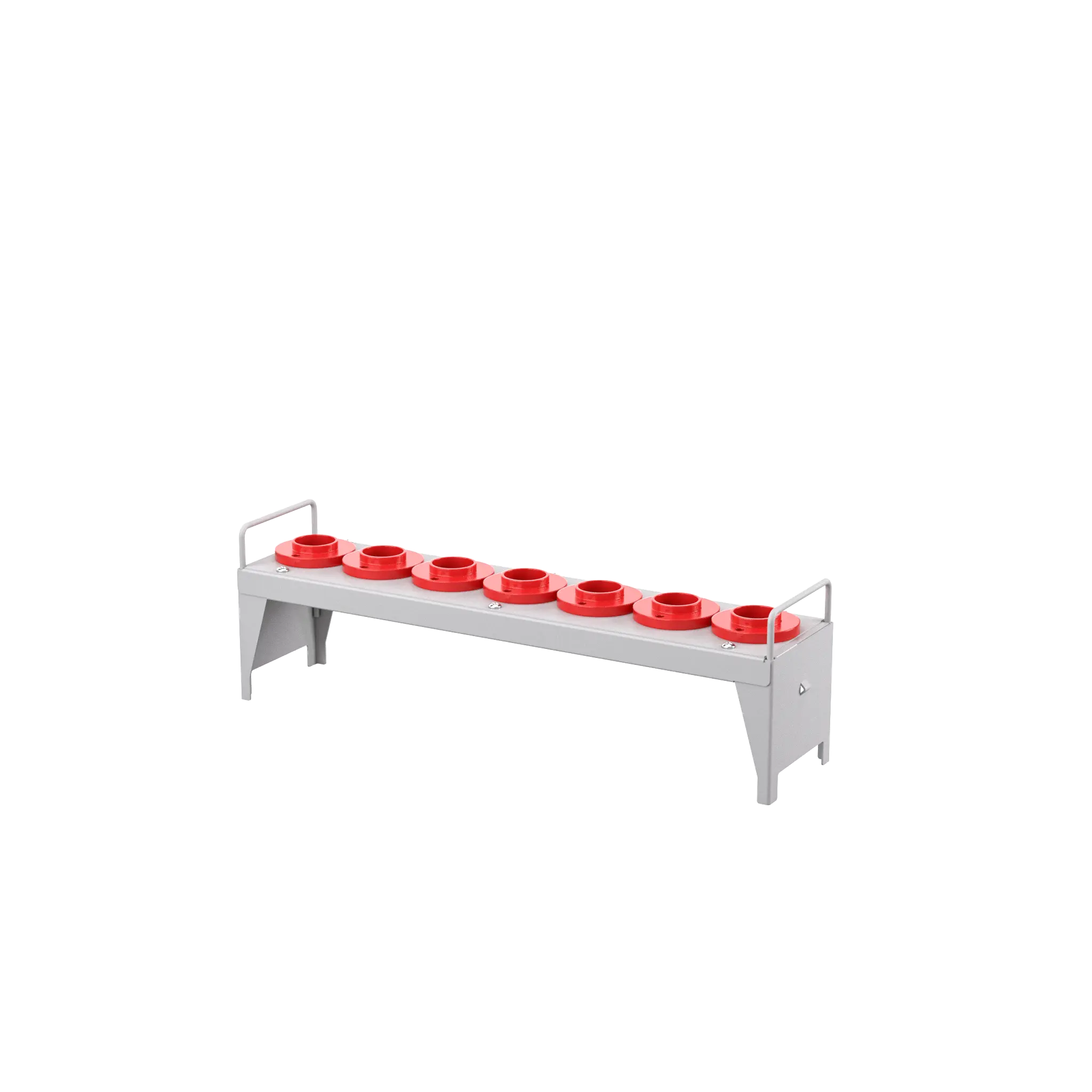 Champion Tool CNC Transport Cart Cradle Frame with 7 CAT40 Tool Holders, 23-1/2 W x 7-1/4 H x 5-1/2 D in - CM NCTC-CF-C40 Champion Tool Storage