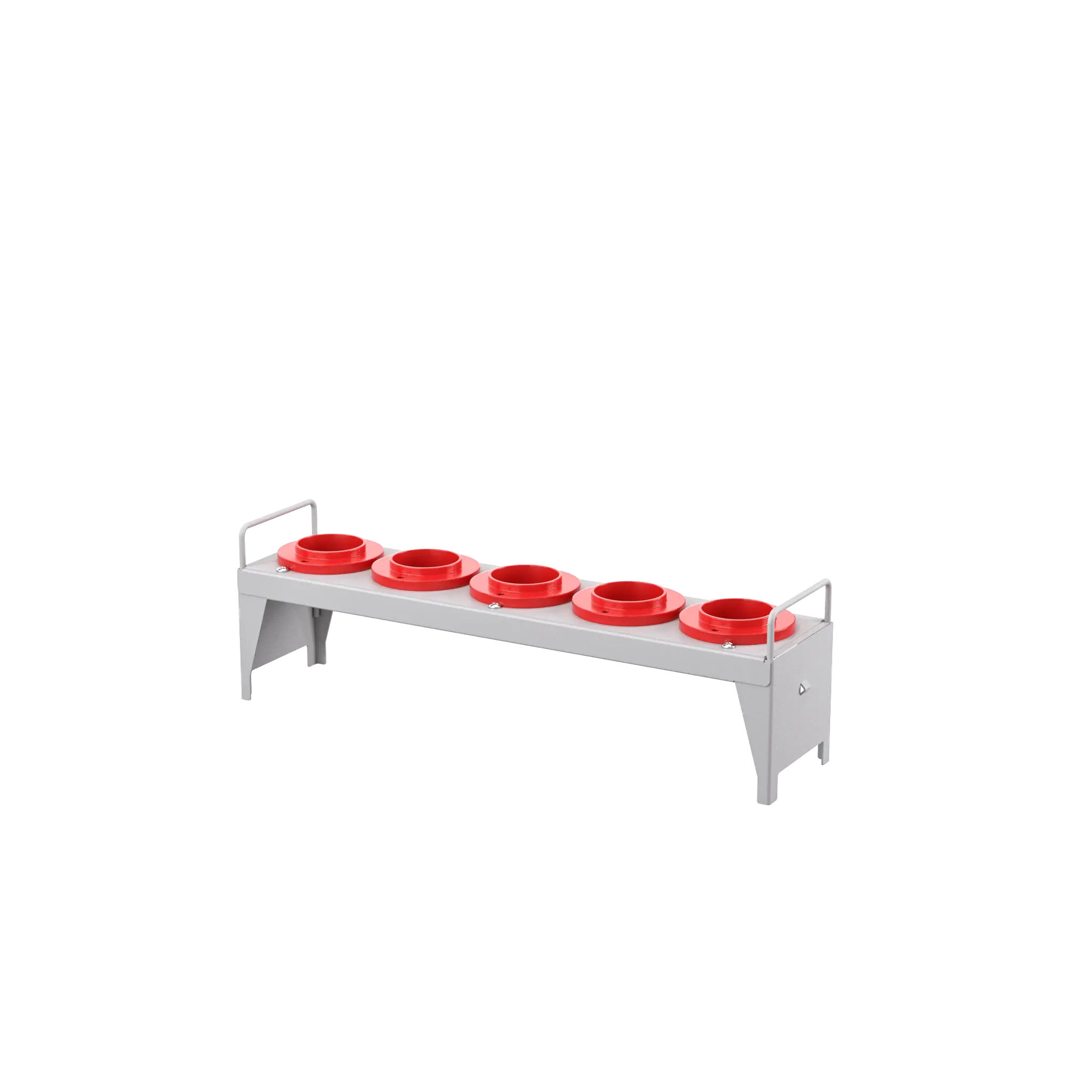 Champion Tool CNC Transport Cart Cradle Frame with 5 CAT50 Tool Holders, 23-1/2 W x 7-1/4 H x 5-1/2 D in - CM NCTC-CF-C50 Champion Tool Storage
