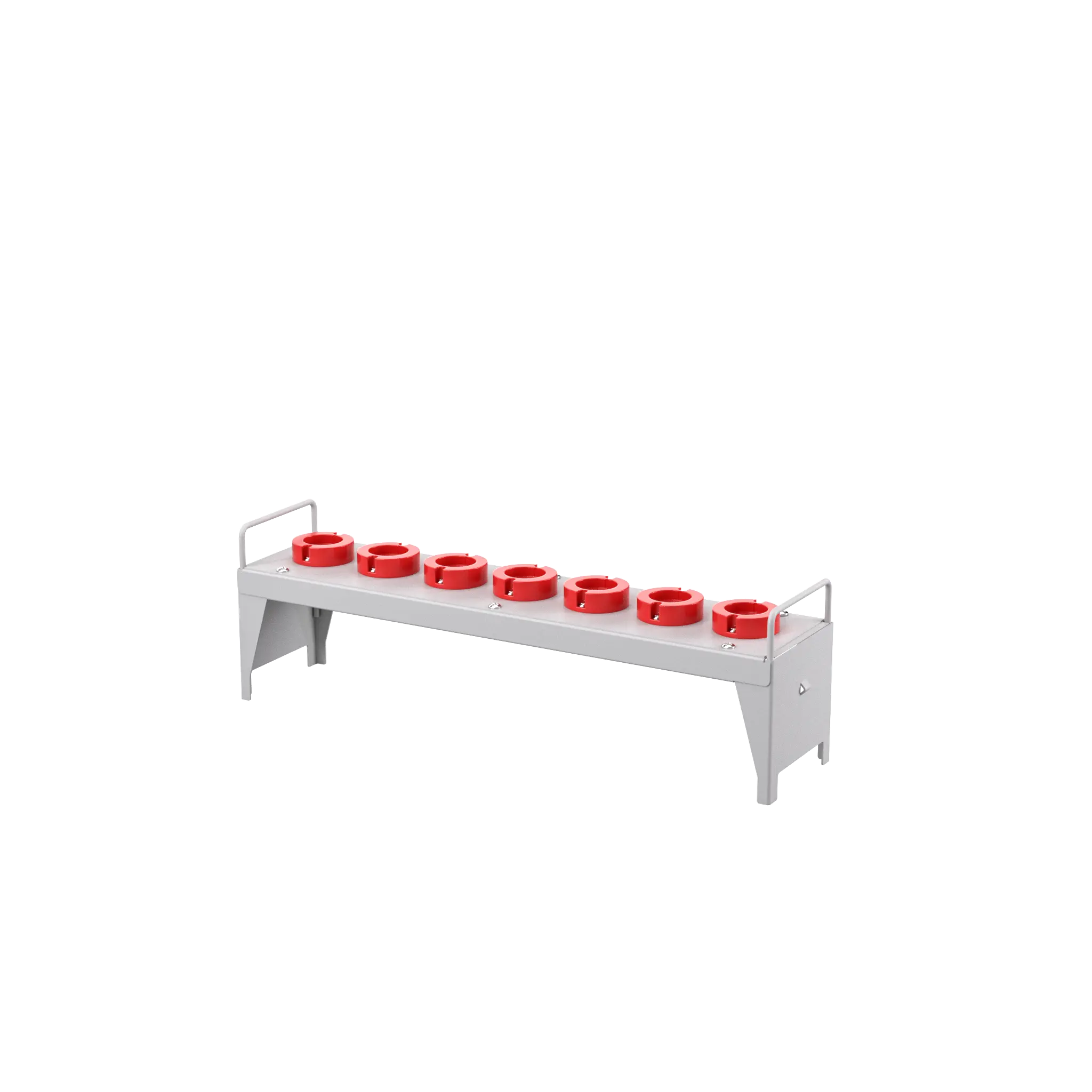 Champion Tool CNC Transport Cart Cradle Frame with 7 HSK40 Tool Holders, 23-1/2 W x 7-1/4 H x 5-1/2 D in - CM NCTC-CF-H40 Champion Tool Storage