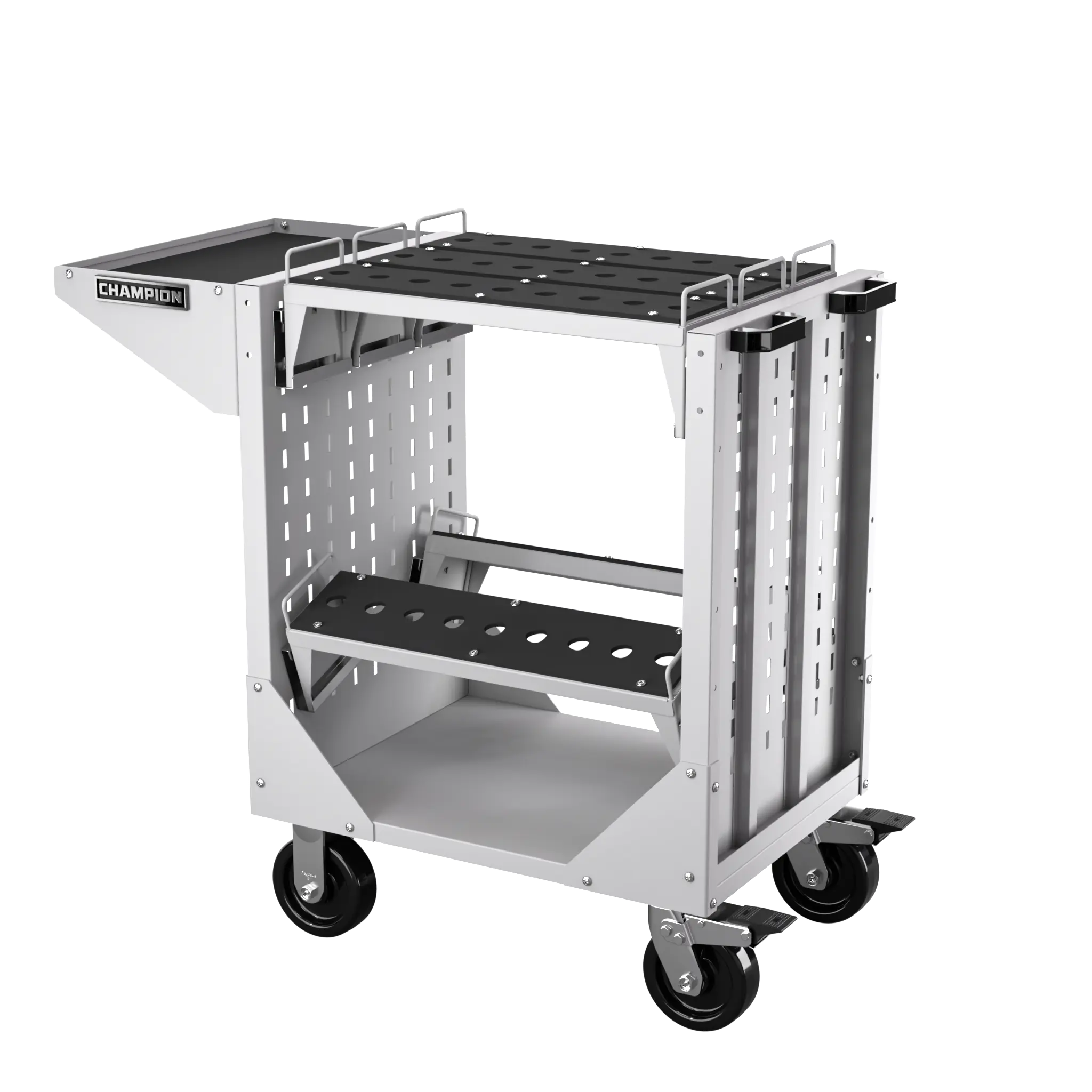 Champion Tool CNC Transport Cart with 45 Capto C4 Tool Capacity, 40 W x 36-3/4 H x 20-1/4 D in - CM NCTCC4 Champion Tool Storage