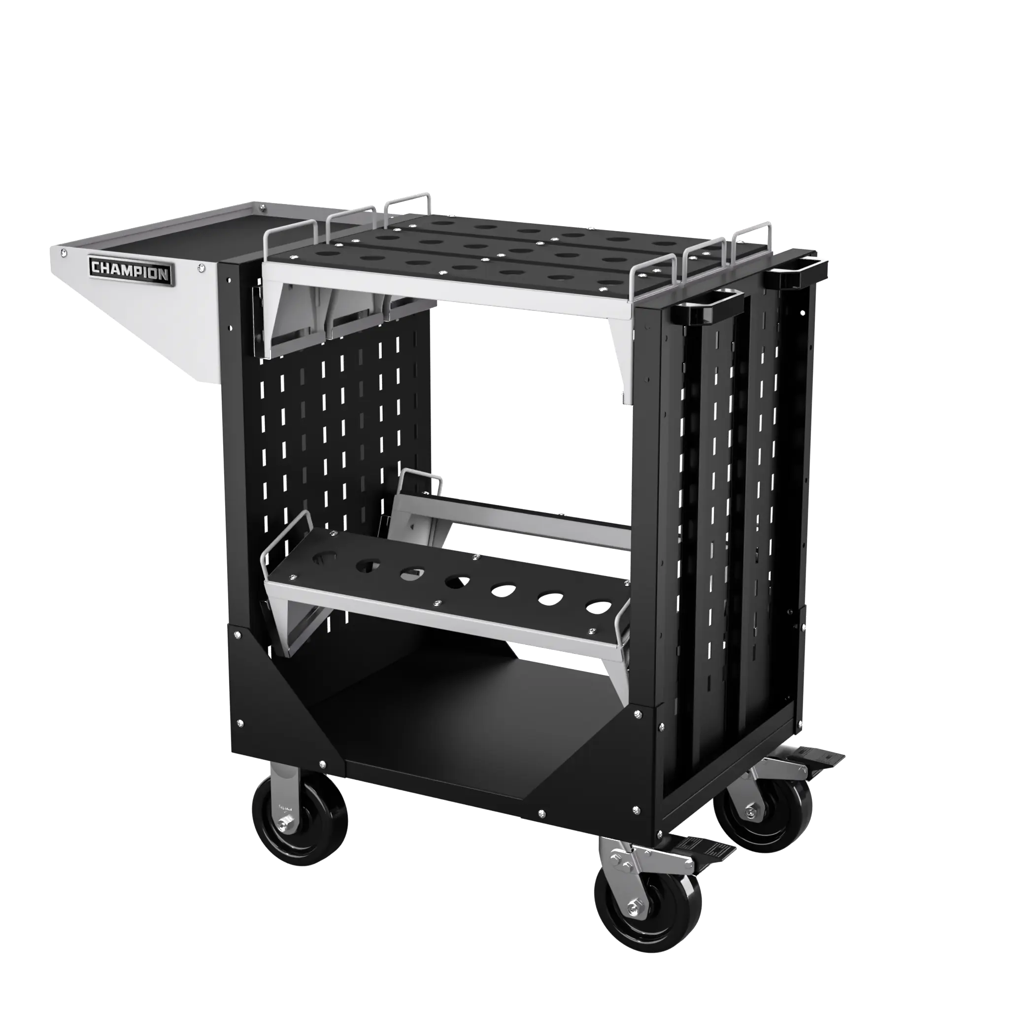 Champion Tool CNC Transport Cart with 35 Capto C5 Tool Capacity, 40 W x 36-3/4 H x 20-1/4 D in - CM NCTCC5 Champion Tool Storage