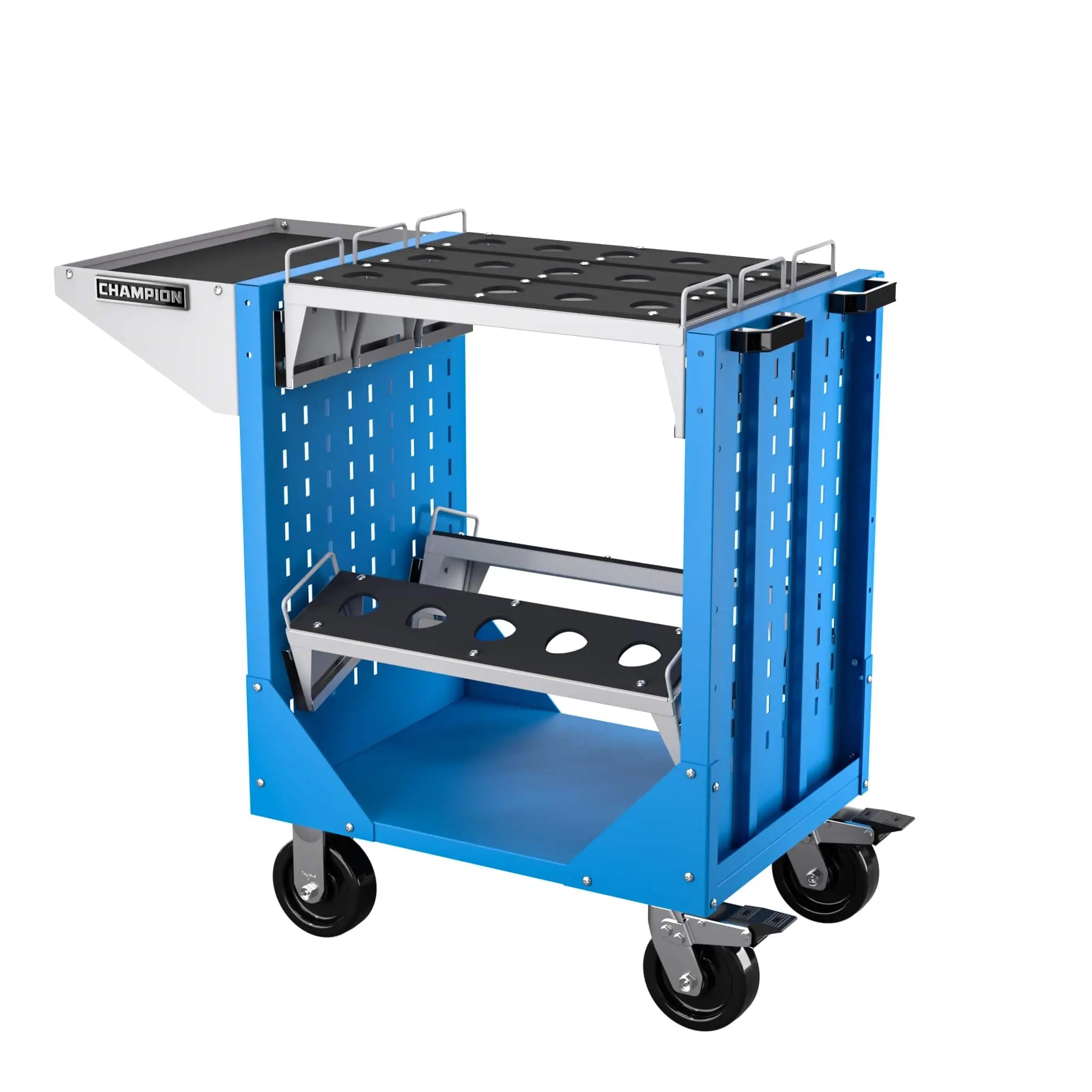 Champion Tool CNC Transport Cart with 25 Capto C8 Tool Capacity, 40 W x 36-3/4 H x 20-1/4 D in - CM NCTCC8 Champion Tool Storage