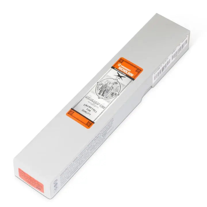 NICHOLSON Flat Double Cut Smooth File, 4 in - GW 03434NN NICHOLSON