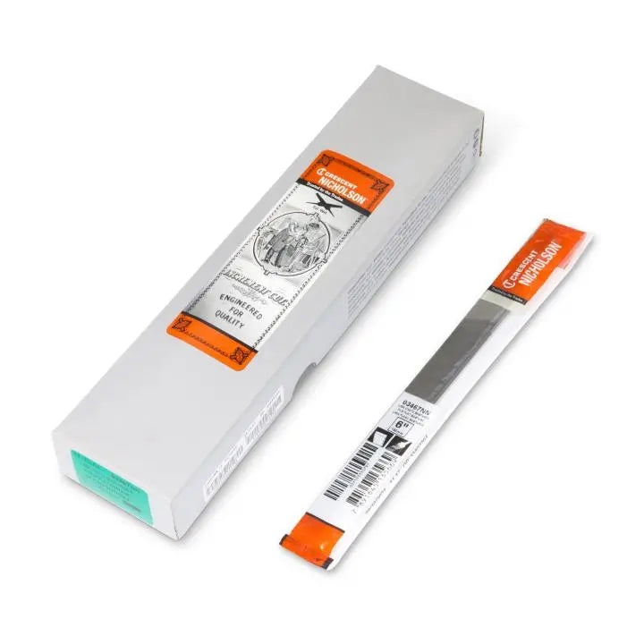 NICHOLSON Flat Double Cut Bastard File, 6 in - GW 03467NN NICHOLSON