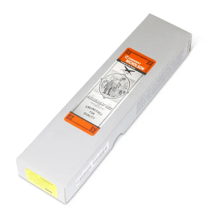 NICHOLSON Flat Double Cut Second File, 6 in - GW 03500NN NICHOLSON