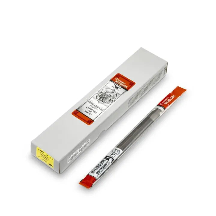 NICHOLSON Half Round Double Cut Second File, 8 in - GW 04927N NICHOLSON