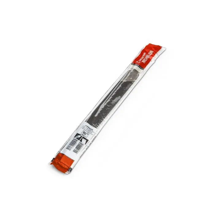 NICHOLSON Rectangular Double Cut Bastard Hand File, 10 in - GW 05968N NICHOLSON