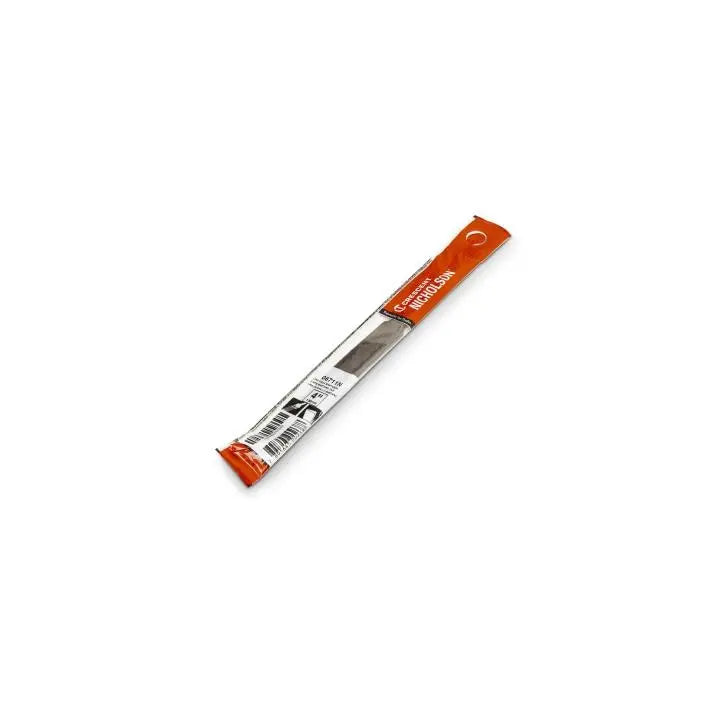NICHOLSON Knife Double/Single Cut Bastard File with Safe Back, 4 in - GW 06711N NICHOLSON