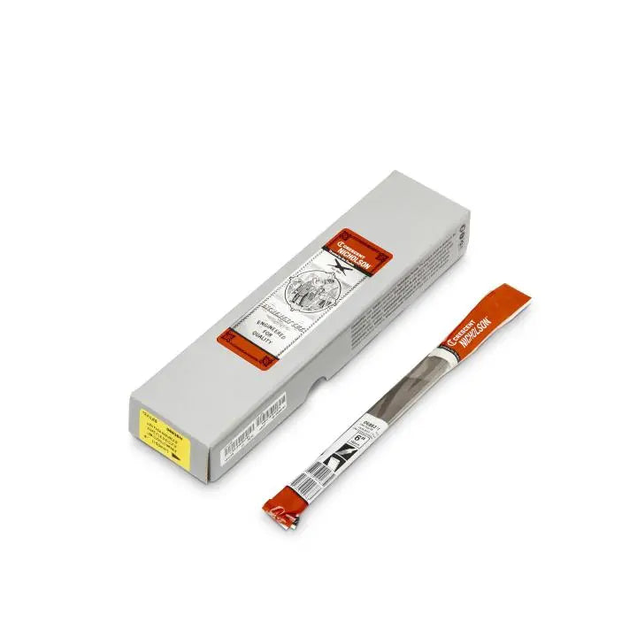 NICHOLSON Knife Double/Single Cut Second File with Safe Back, 6 in - GW 06836N NICHOLSON