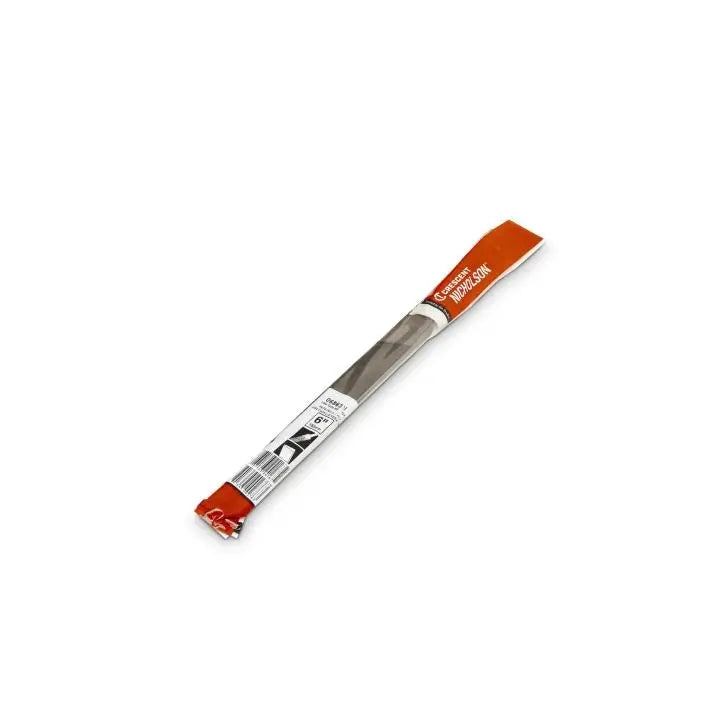 NICHOLSON Knife Double/Single Cut Second File with Safe Back, 6 in - GW 06836N NICHOLSON